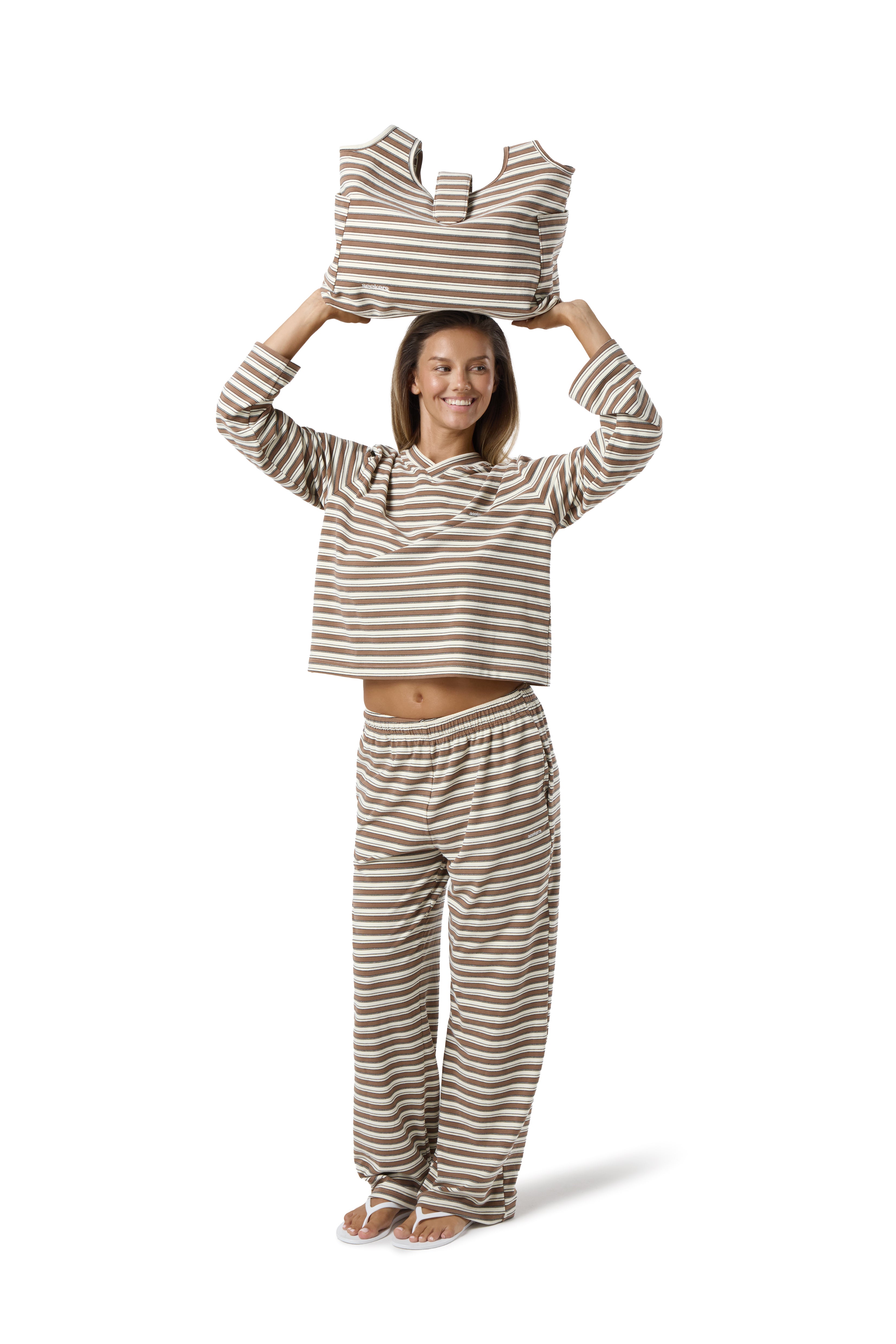 Wilkie Soft Oversized Long Sleeve in Hazel